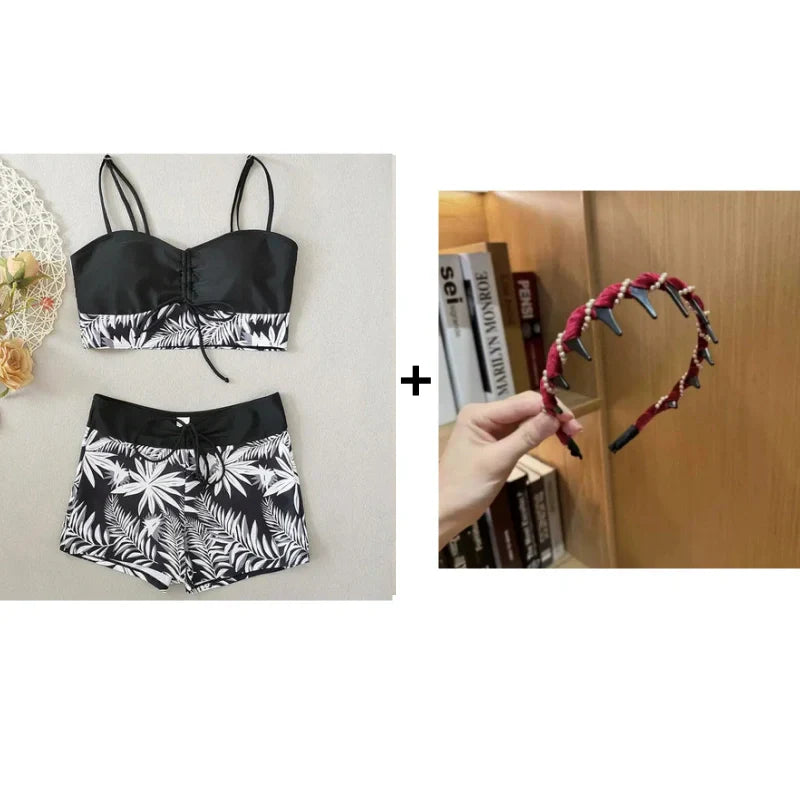 Reese™ 女性用2ピース水着(プリント)