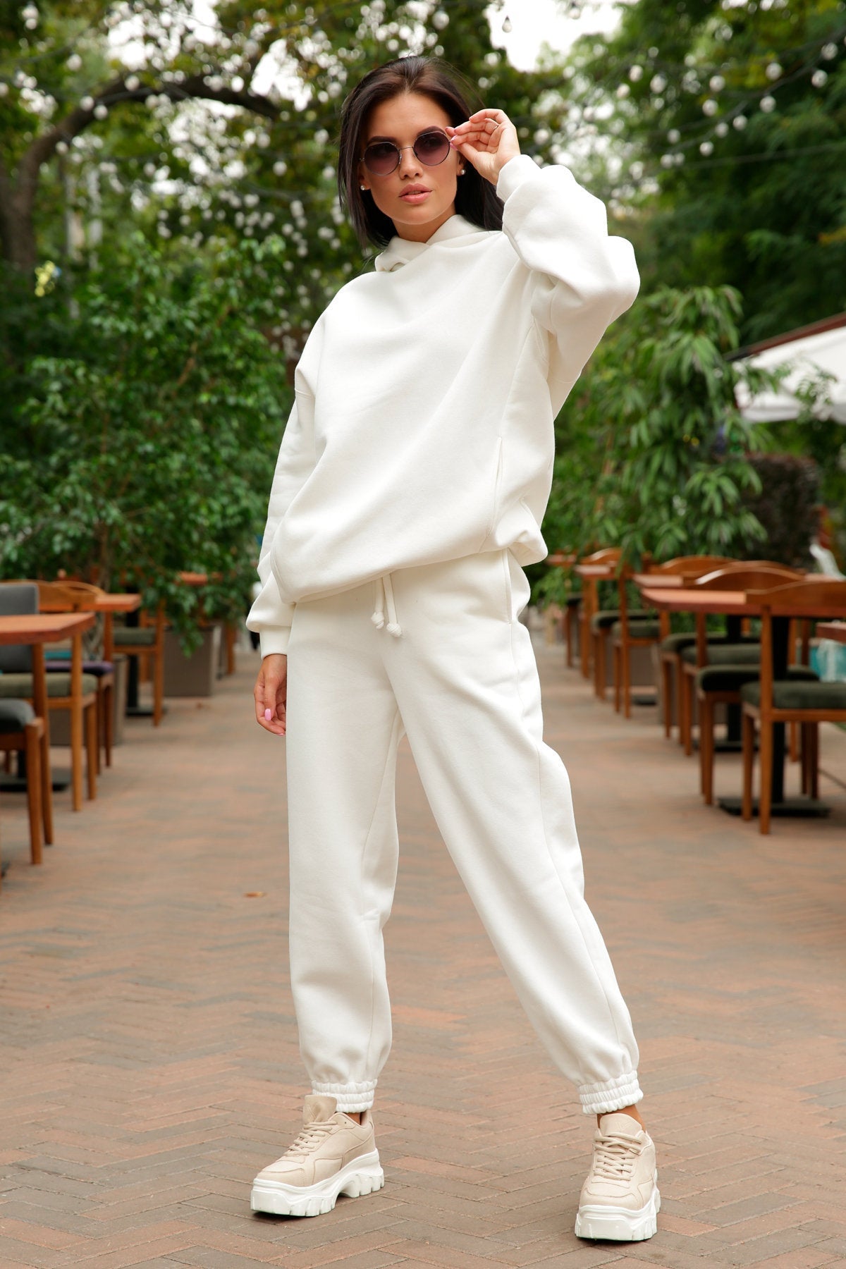 Solange | 2ピースフーディとジョガーセット