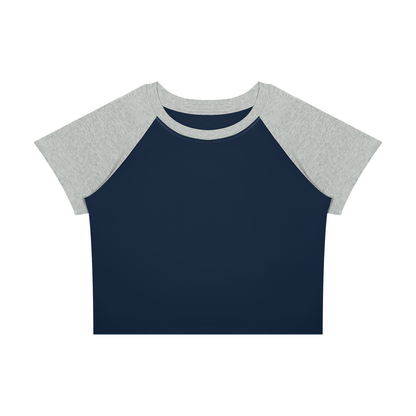 Isabetta | レディース ラグラン カラーブロック ベビー Tシャツ