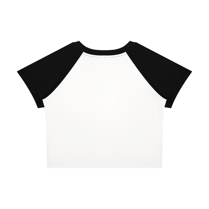 Isabetta | レディース ラグラン カラーブロック ベビー Tシャツ