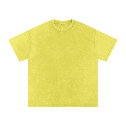 Autumn | スノーウォッシュ オーバーサイズコットンTシャツ