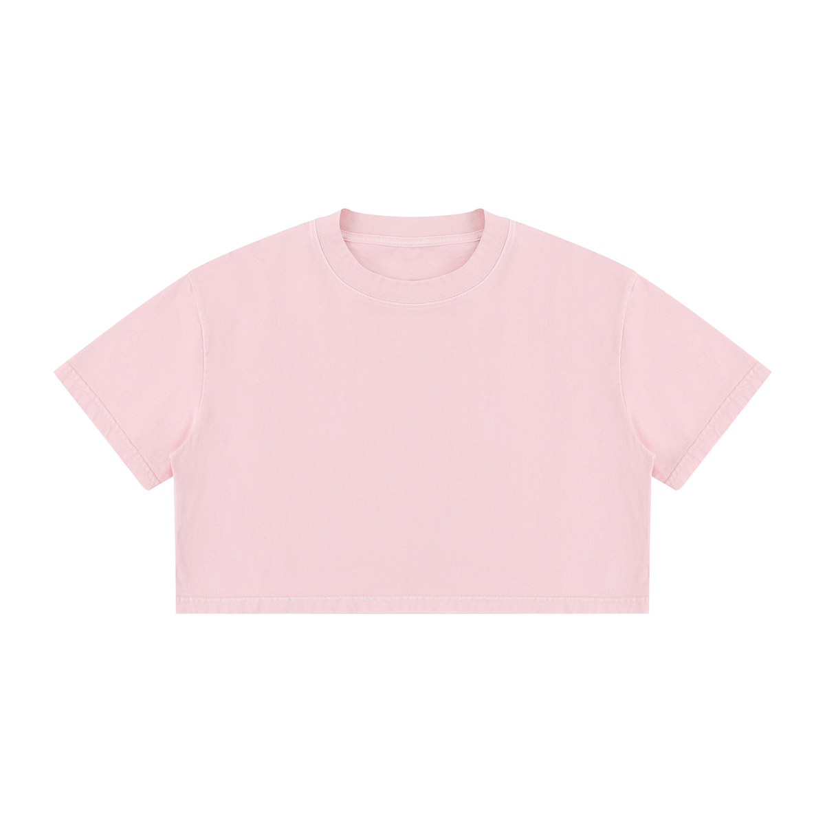 Maeve | レディースミネラルウォッシュコットンクロップTシャツ