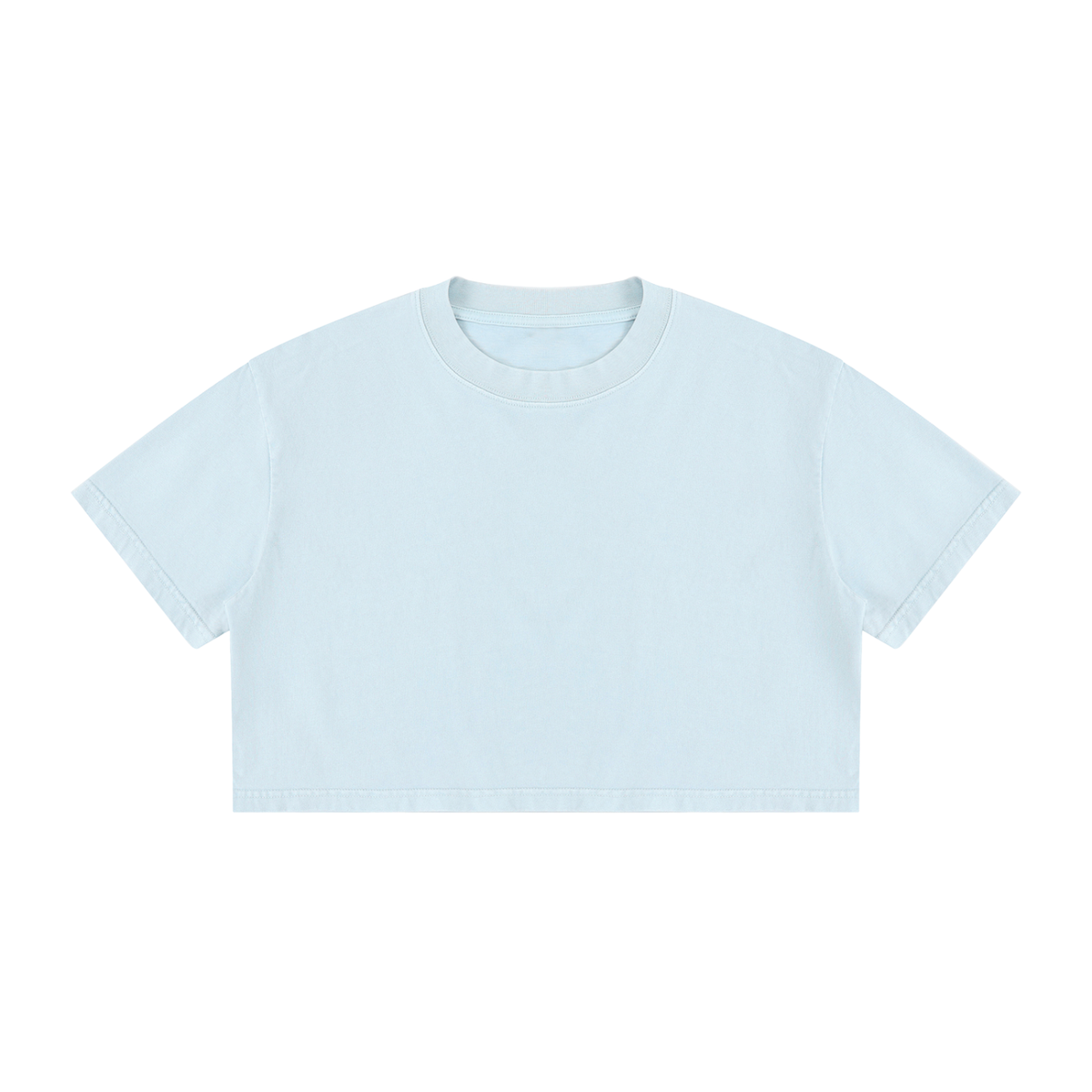 Maeve | レディースミネラルウォッシュコットンクロップTシャツ