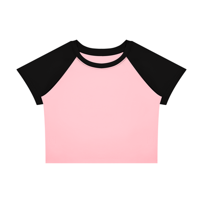 Isabetta | レディース ラグラン カラーブロック ベビー Tシャツ