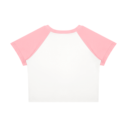 Isabetta | レディース ラグラン カラーブロック ベビー Tシャツ