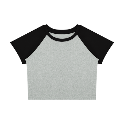 Isabetta | レディース ラグラン カラーブロック ベビー Tシャツ