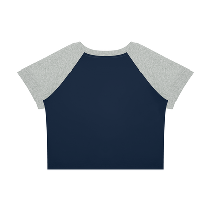 Isabetta | レディース ラグラン カラーブロック ベビー Tシャツ