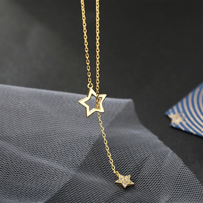 Primabella | 星とキュービックジルコニアのネックレス