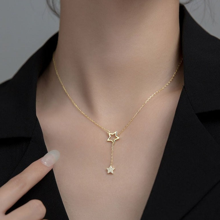 Primabella | 星とキュービックジルコニアのネックレス