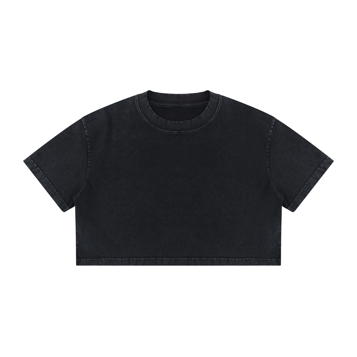 Maeve | レディースミネラルウォッシュコットンクロップTシャツ