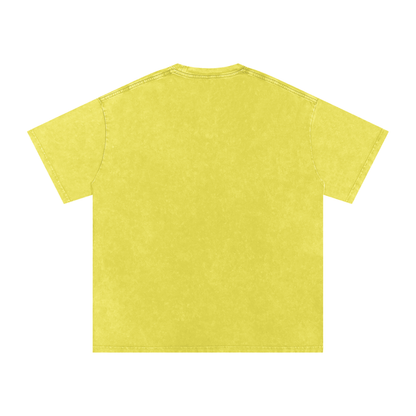 Autumn | スノーウォッシュ オーバーサイズコットンTシャツ