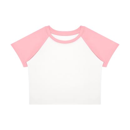 Isabetta | レディース ラグラン カラーブロック ベビー Tシャツ