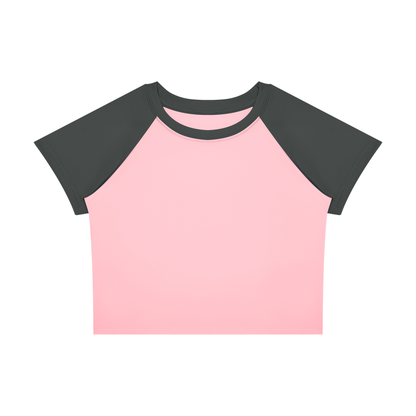 Isabetta | レディース ラグラン カラーブロック ベビー Tシャツ