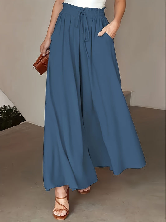 Corae™ ハイウエストワイドレッグパンツ