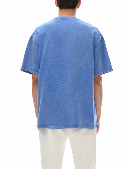 Autumn | スノーウォッシュ オーバーサイズコットンTシャツ