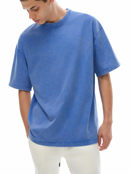 Autumn | スノーウォッシュ オーバーサイズコットンTシャツ