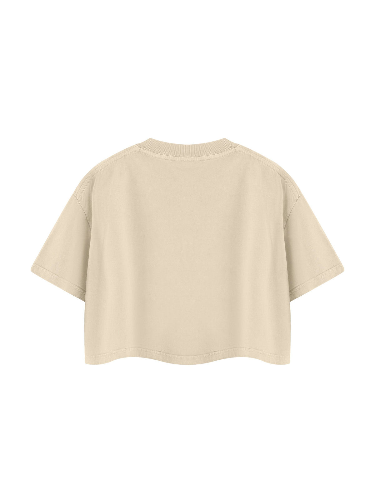 Maeve | レディースミネラルウォッシュコットンクロップTシャツ